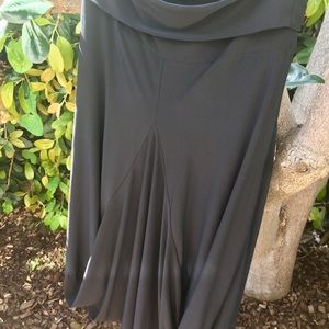 Sympli Long Black Skirt